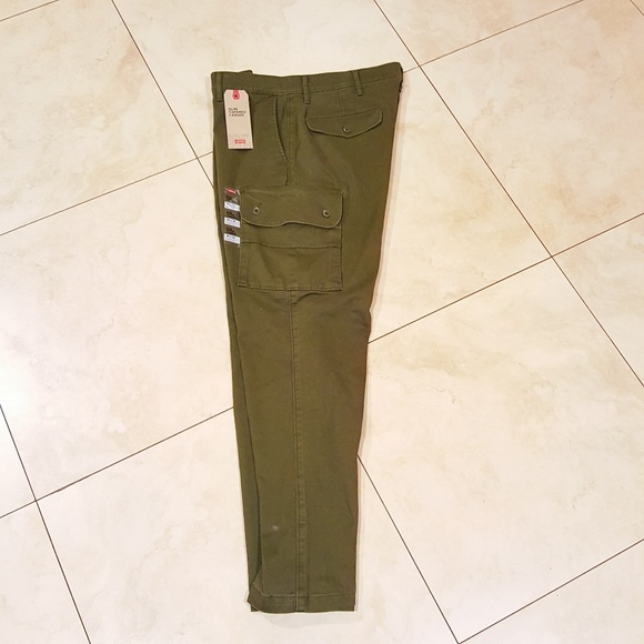 Levis Slim Tapered Cargo Pants Green 479360002 - Picture 8 of 8